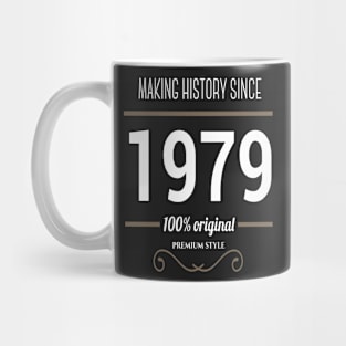 Father (2) Making History since 1979 Mug